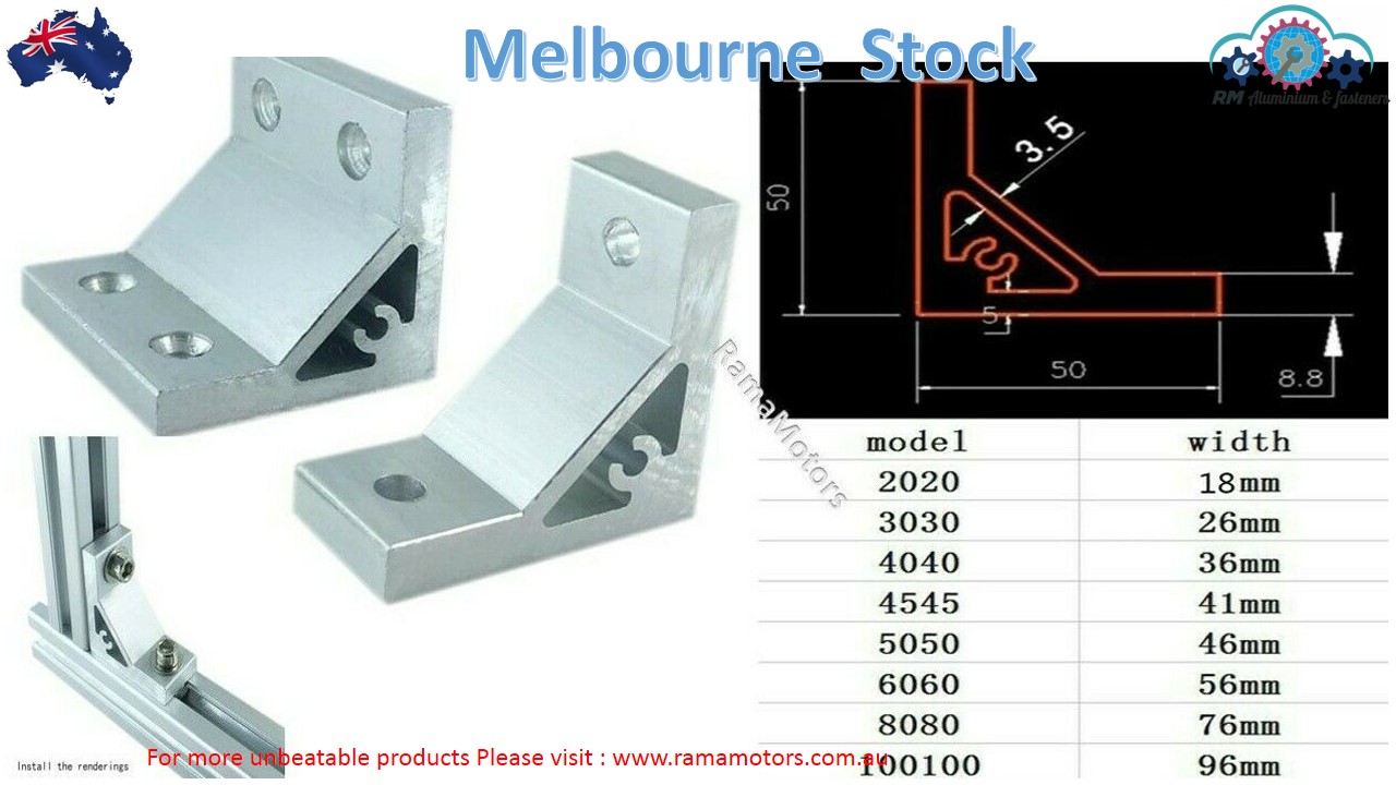 Right Angle Corner Joint Bracket (please Select The Size You Require ...